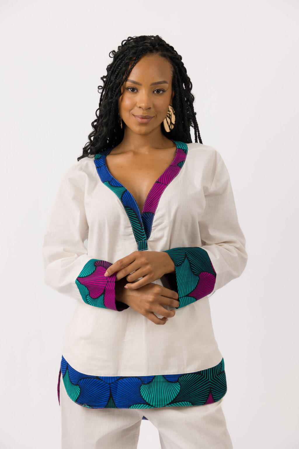 Ivory Oversized Shirt - Image 2