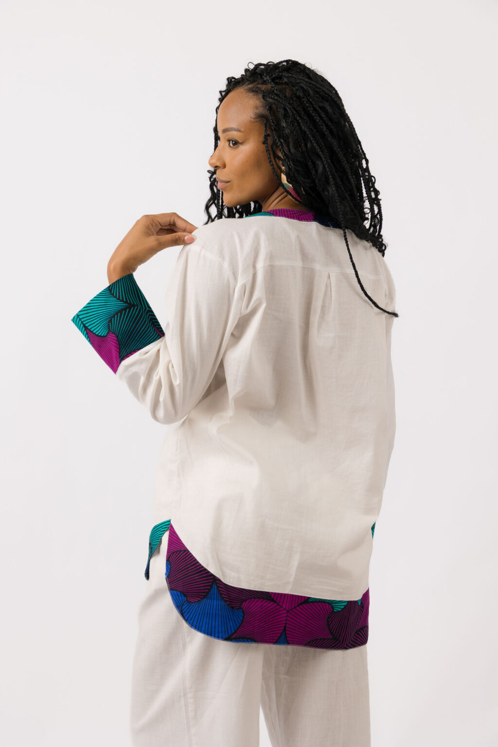 Ivory Oversized Shirt - Image 4