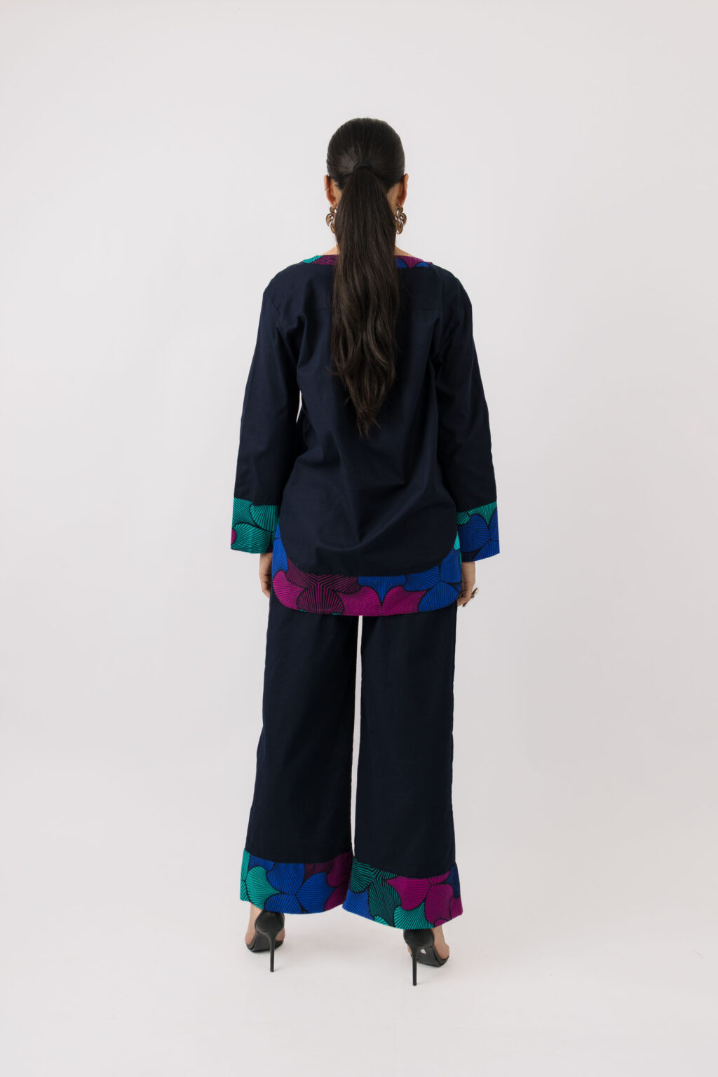 Blue Oversized Shirt - Image 3