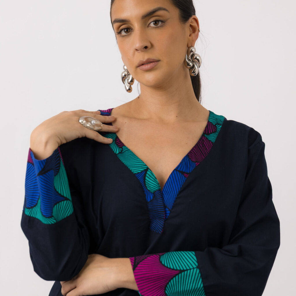 Blue Oversized Shirt