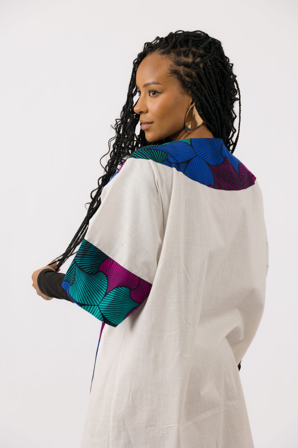 Kimono Midi Ivory - Image 2