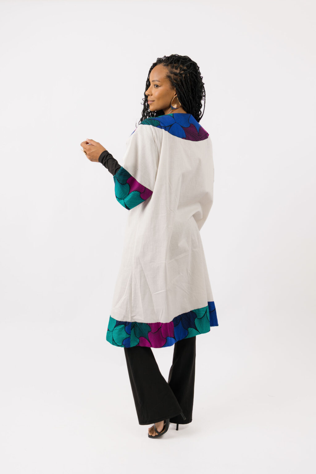 Kimono Midi Ivory - Image 3