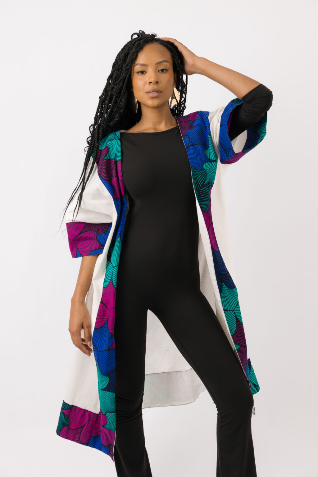 Kimono Midi Ivory - Image 4
